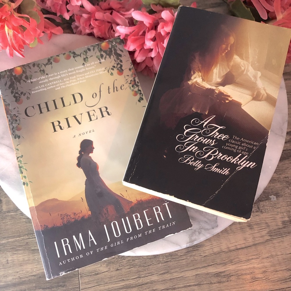 CHILD OF THE RIVER & A TREE GROWS IN BROOKLYN 2 paperback books historical